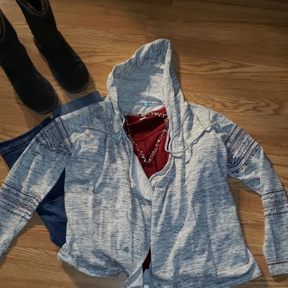 Hooded Cardigan